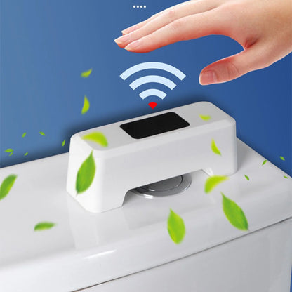 Touchless Toilet Flush,Automatic Toilet Flusher Toilet Sensor Flusher,Charging Smart Infrared Sensor Presser for Public Toilet Hotel - Water Saving,Easy to Install,Made to Last.