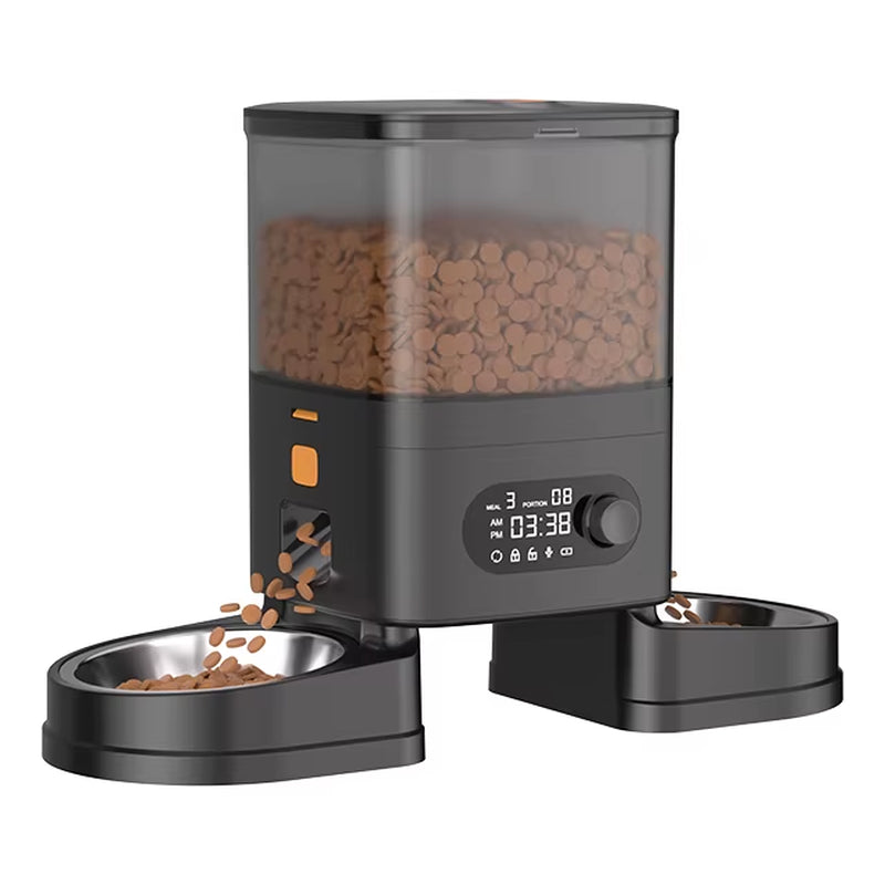 OEM Tuya Smart Wifi Automatic Pet Feeder 4L Cat Dog Dry Food Dispenser App Control Automatic Pet Feeder Dispenser Wifi