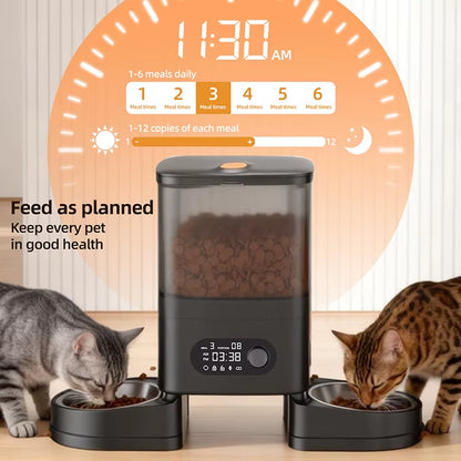 OEM Tuya Smart Wifi Automatic Pet Feeder 4L Cat Dog Dry Food Dispenser App Control Automatic Pet Feeder Dispenser Wifi