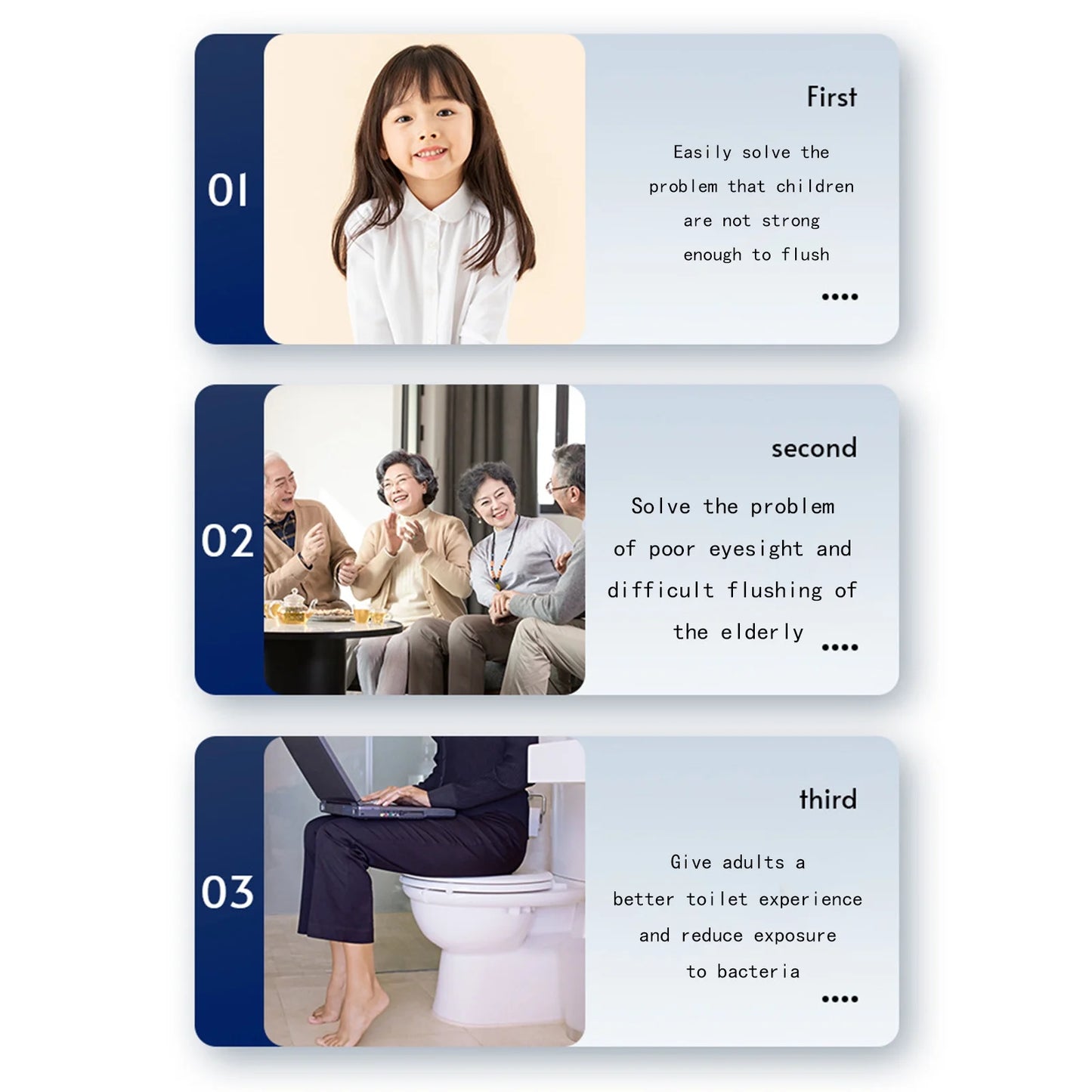 Touchless Toilet Flush,Automatic Toilet Flusher Toilet Sensor Flusher,Charging Smart Infrared Sensor Presser for Public Toilet Hotel - Water Saving,Easy to Install,Made to Last.