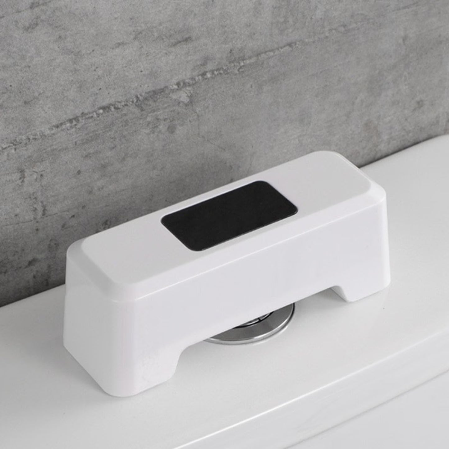 Touchless Toilet Flush,Automatic Toilet Flusher Toilet Sensor Flusher,Charging Smart Infrared Sensor Presser for Public Toilet Hotel - Water Saving,Easy to Install,Made to Last.