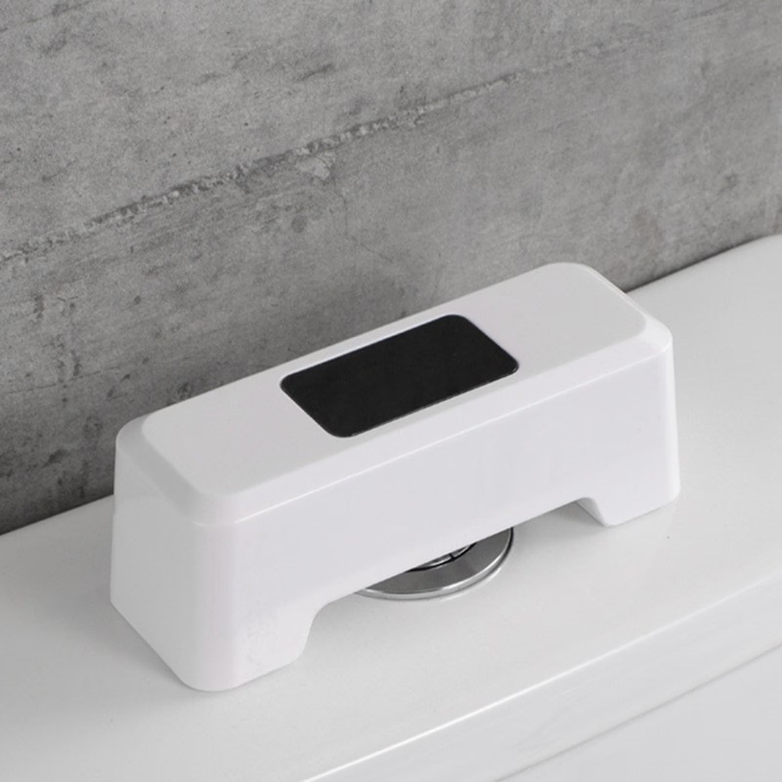 Touchless Toilet Flush,Automatic Toilet Flusher Toilet Sensor Flusher,Charging Smart Infrared Sensor Presser for Public Toilet Hotel - Water Saving,Easy to Install,Made to Last.